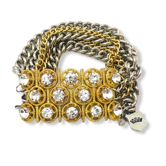 4 Piece Juicy Couture Bracelet Lot with Charm - Picture 6 of 8